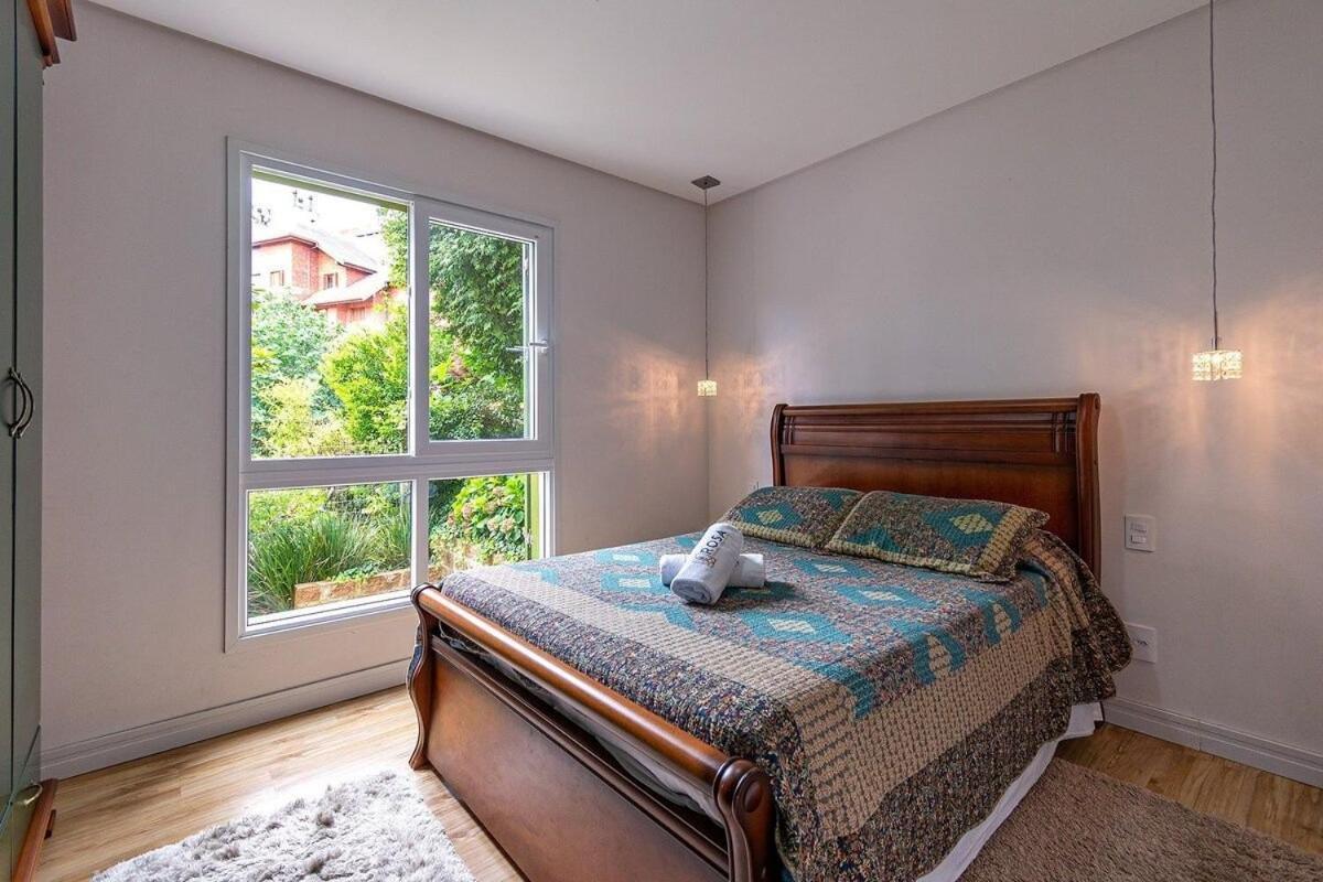 Rosa Edificio Giovani Pizetta Lejlighed Gramado Eksteriør billede