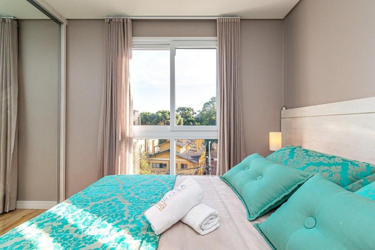Rosa Edificio Giovani Pizetta Lejlighed Gramado Eksteriør billede